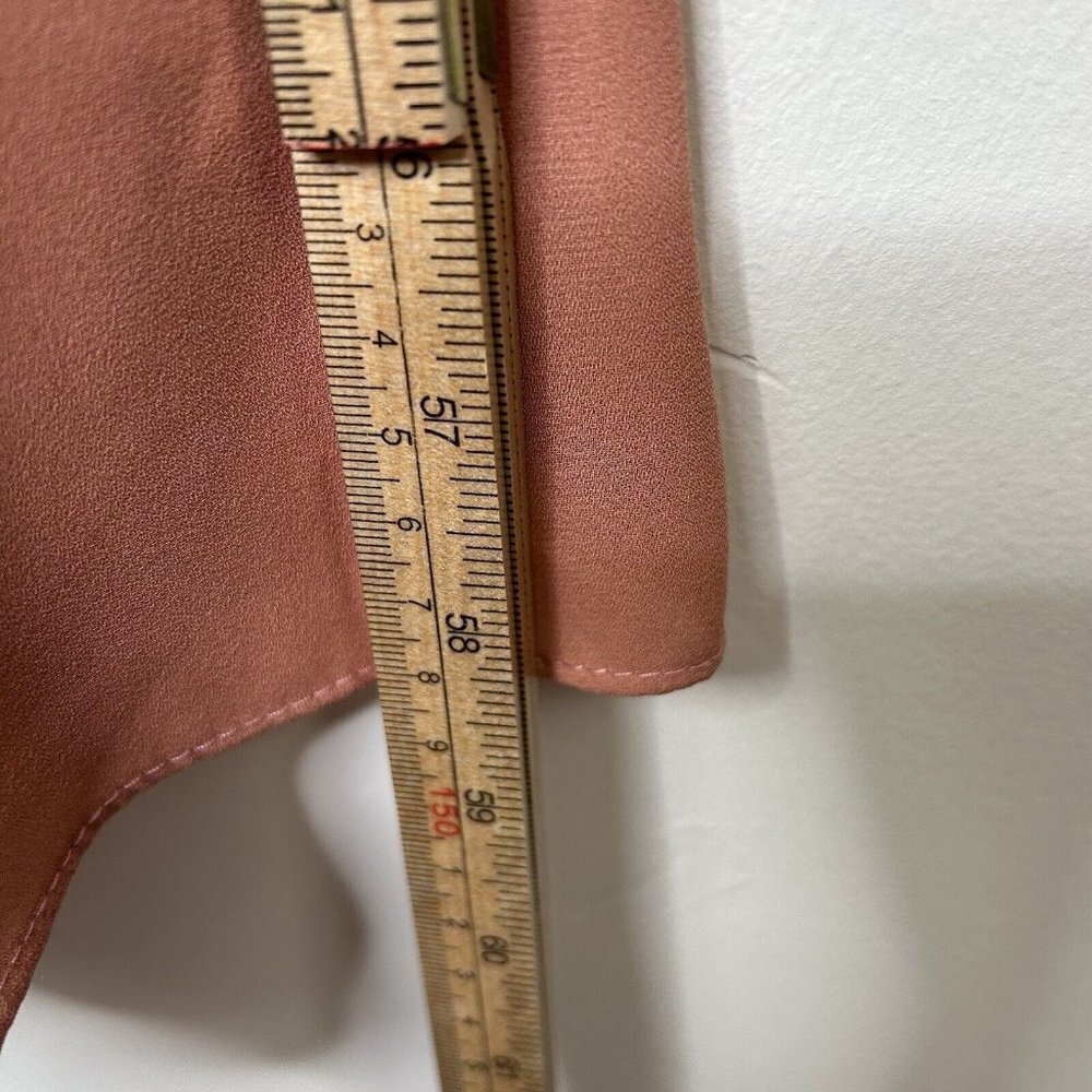 Show Me Your MuMu Jenn Maxi Dress Women’s Size Small Rustic Mauve Blush Wedding - Picture 7 of 13
